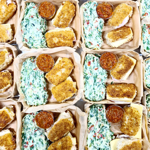 Crunchy kipfilet met zuiderse puree