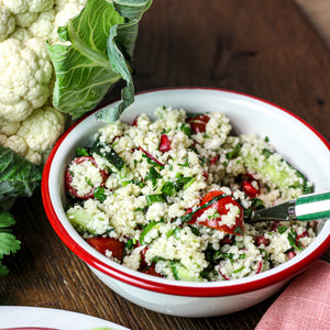 Couscoussalade met zalmballetjes en tzatziki (18/08-24/08)