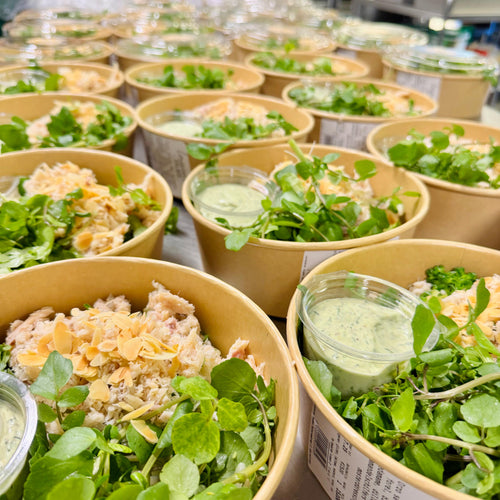 Orzo salade met gerookte forel (30/06-06/07)