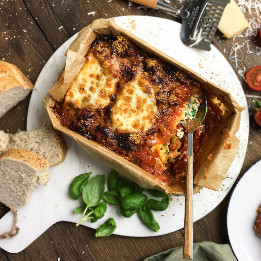 Cannelloni van ricotta en spinazie (V)