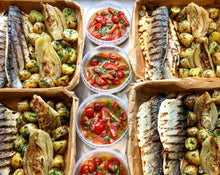 Afbeelding laden  in gallerij, Roodbaarsfilet met sauce vierge en krieltjes