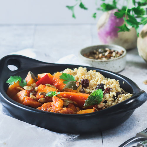 Groententajine met couscous (V)