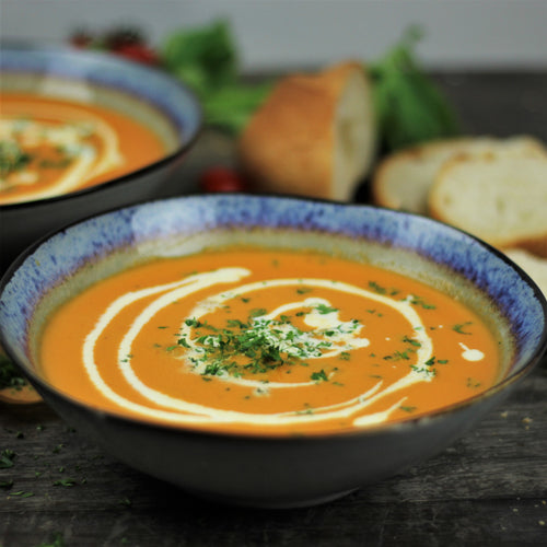 Tomaten-crèmesoep met balletjes